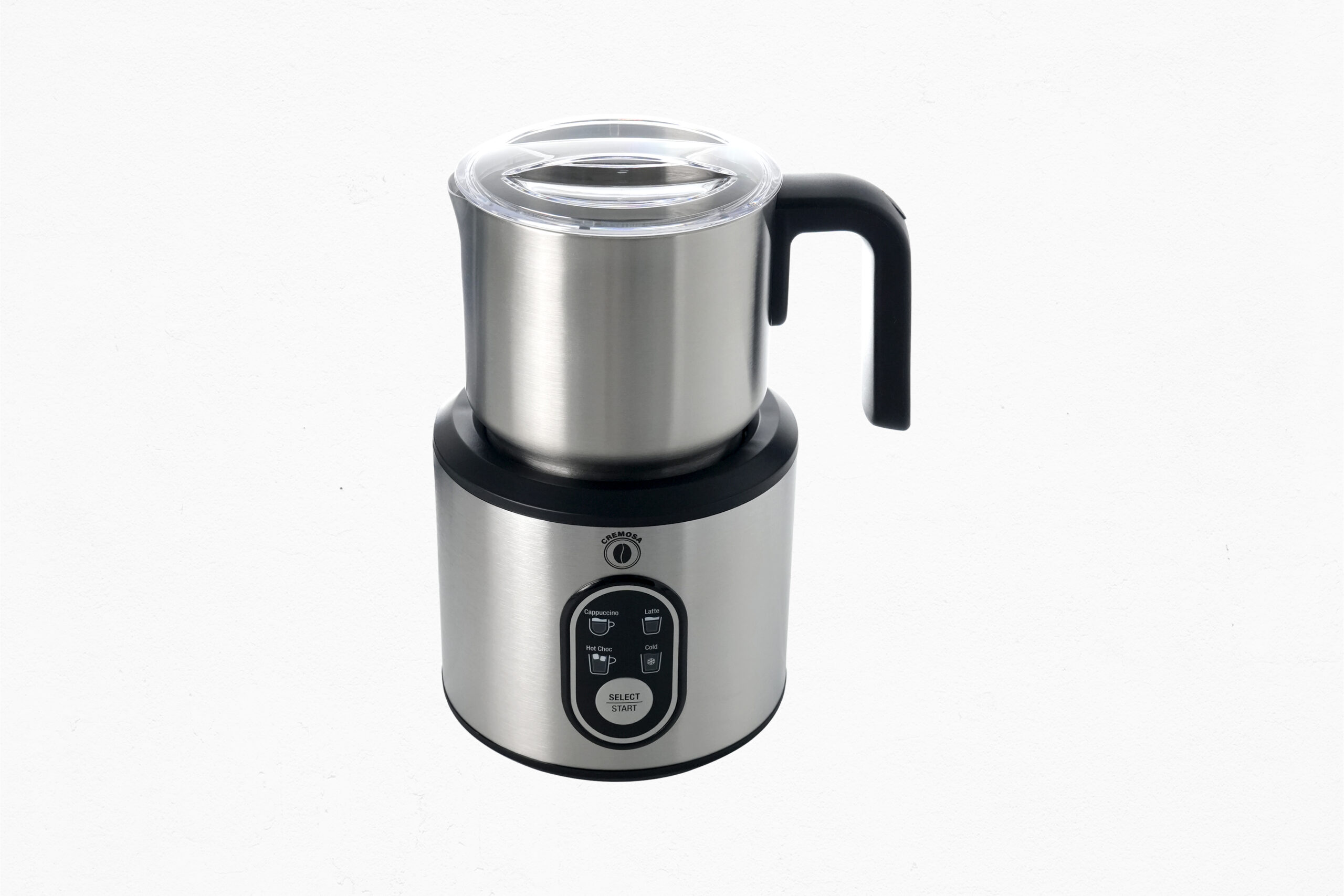 Cremosa automatic milk frother with dishwasher-safe jug